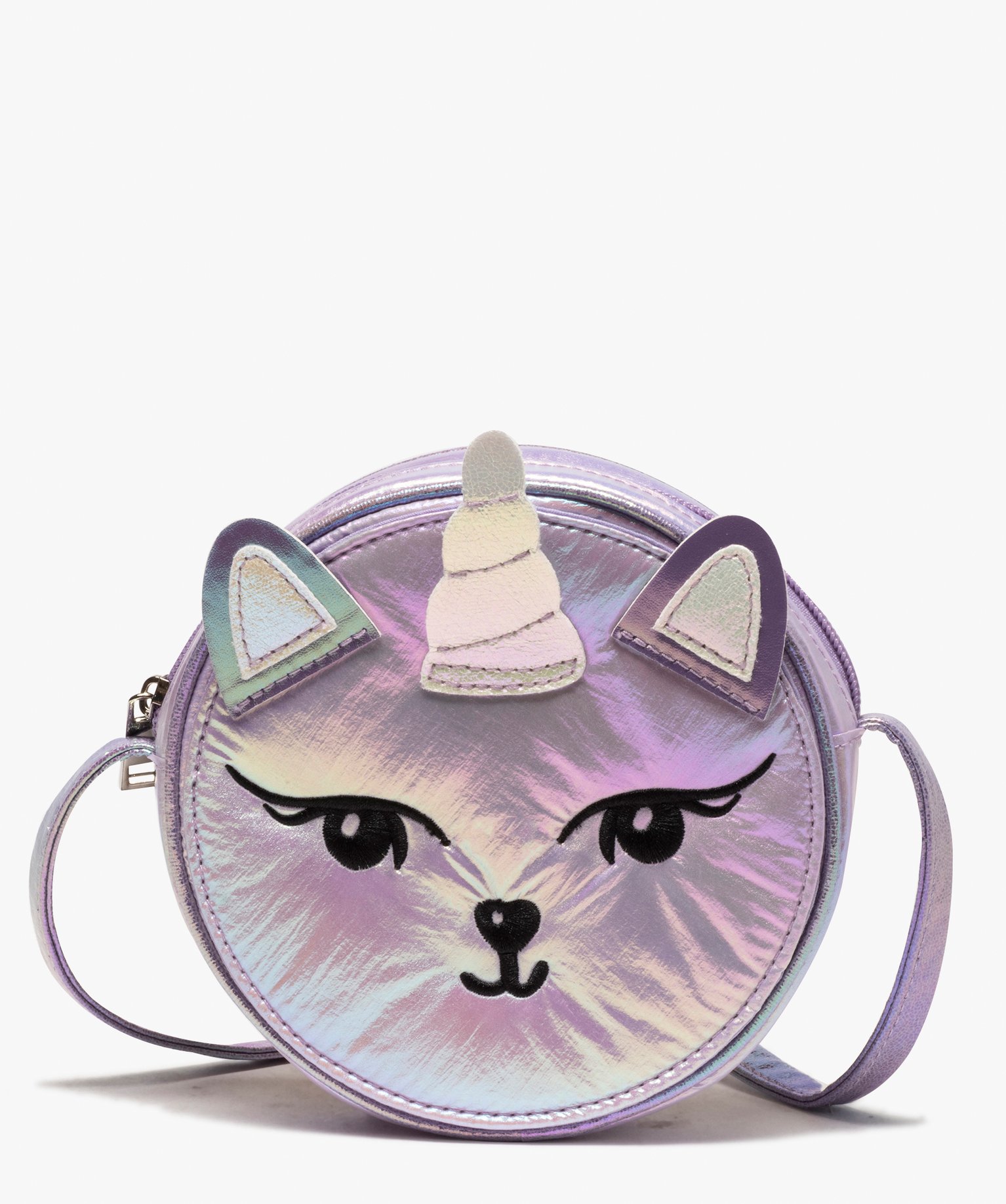 Sac fille rond avec faces interchangeables rose | GEMO