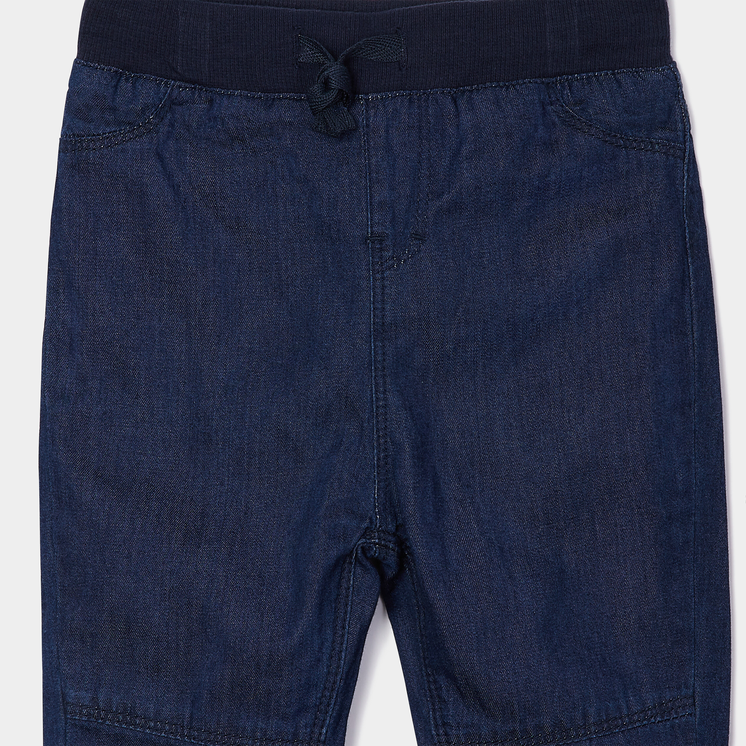 Jeans regular taille élastiquée denim brut bébé garçon | La Halle