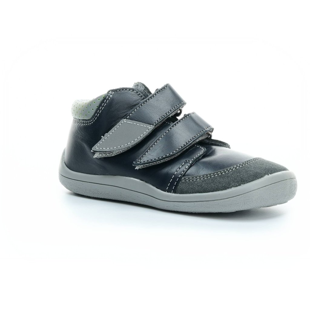 Beda Luc mit Membran (BF 0001/W/M/SO/2) schwarze Barfuß-Stiefeletten