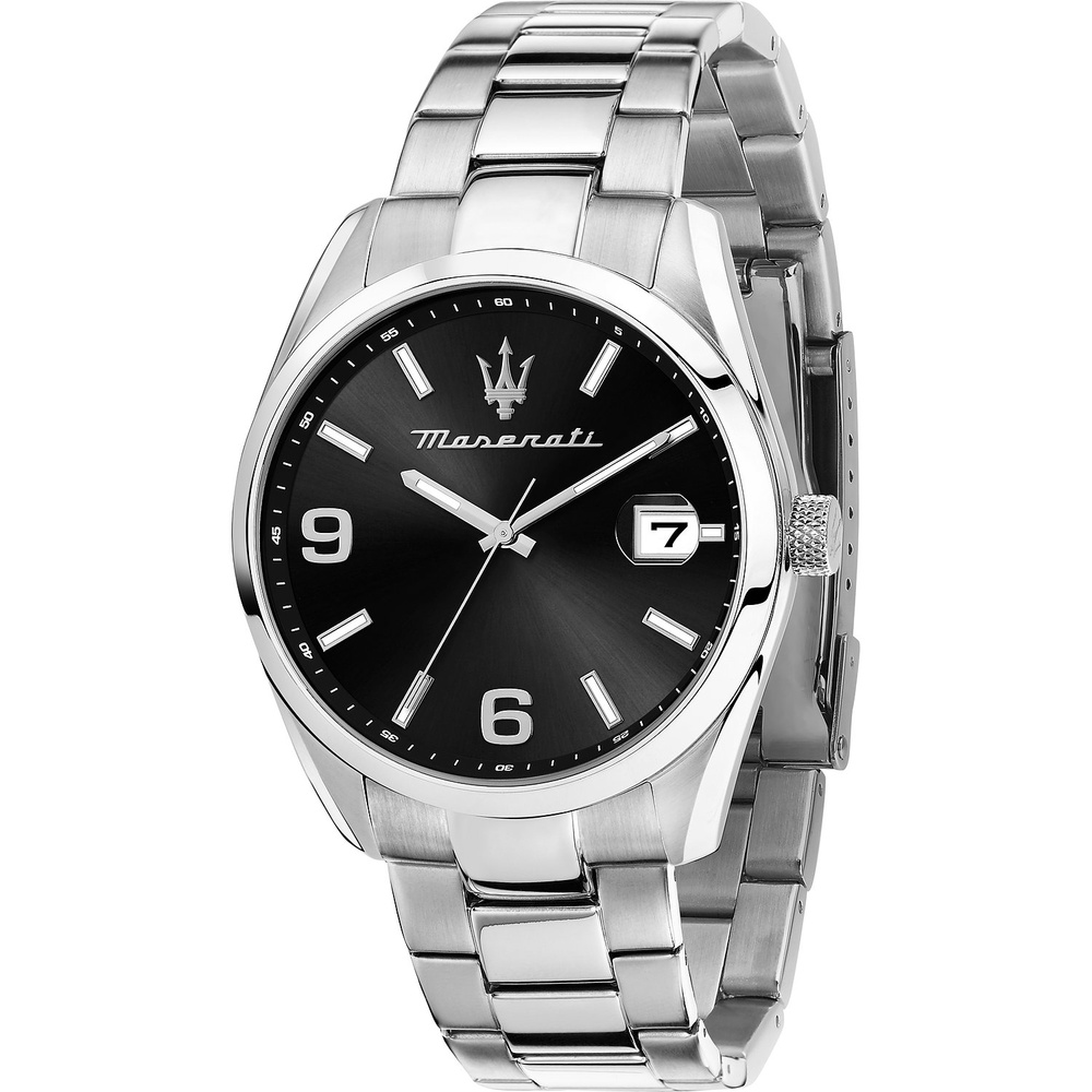 Maserati Montre pour hommes Acier inoxydable Montre