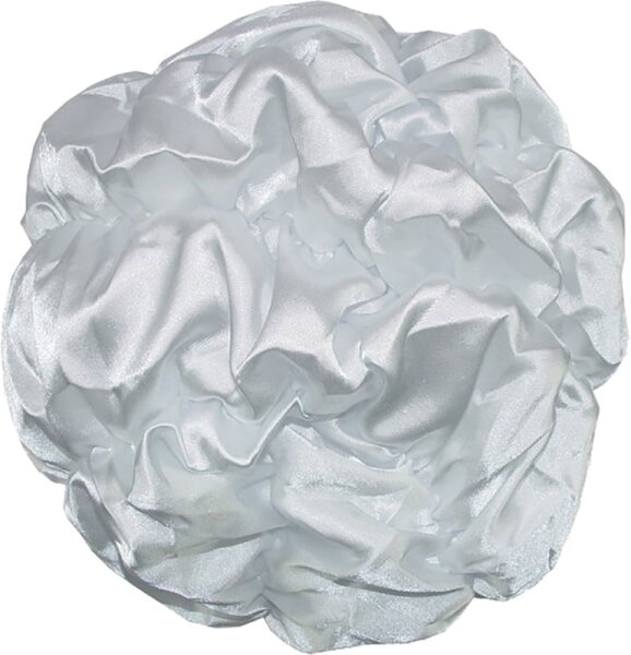 Fantasia Duschhauben, weiß 100 % Polyester-Satin Duschhaube