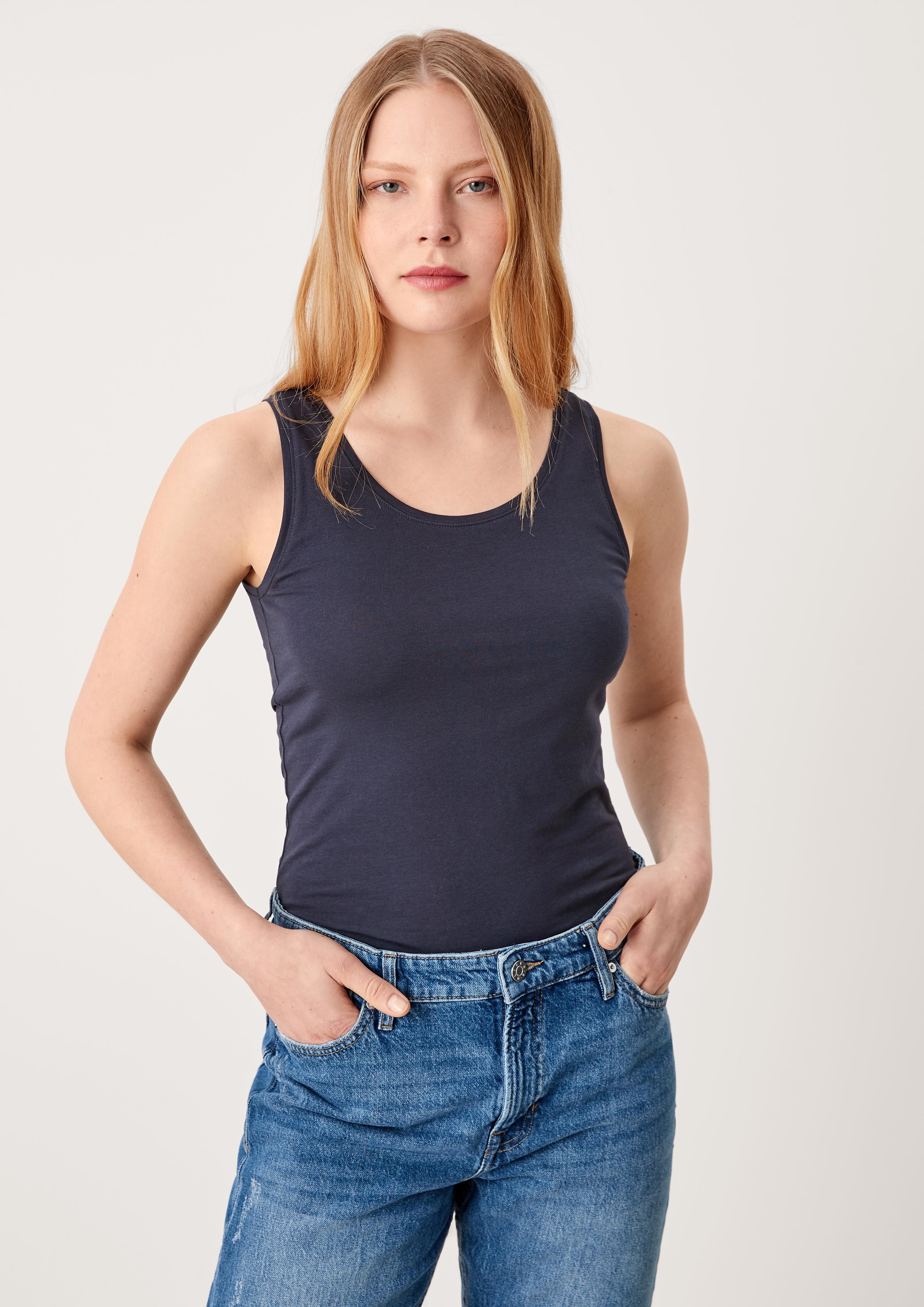 Basic Top aus Jersey  2112044-5959