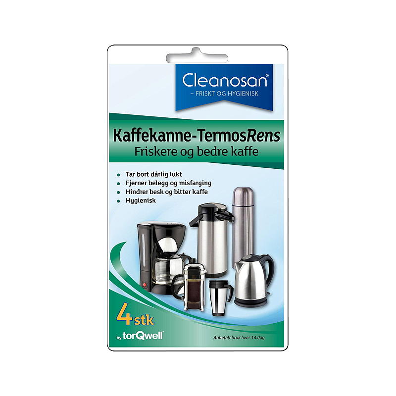 Cleanosan Rensetablett Cleanosan 4-pk Kaffekanne & termos