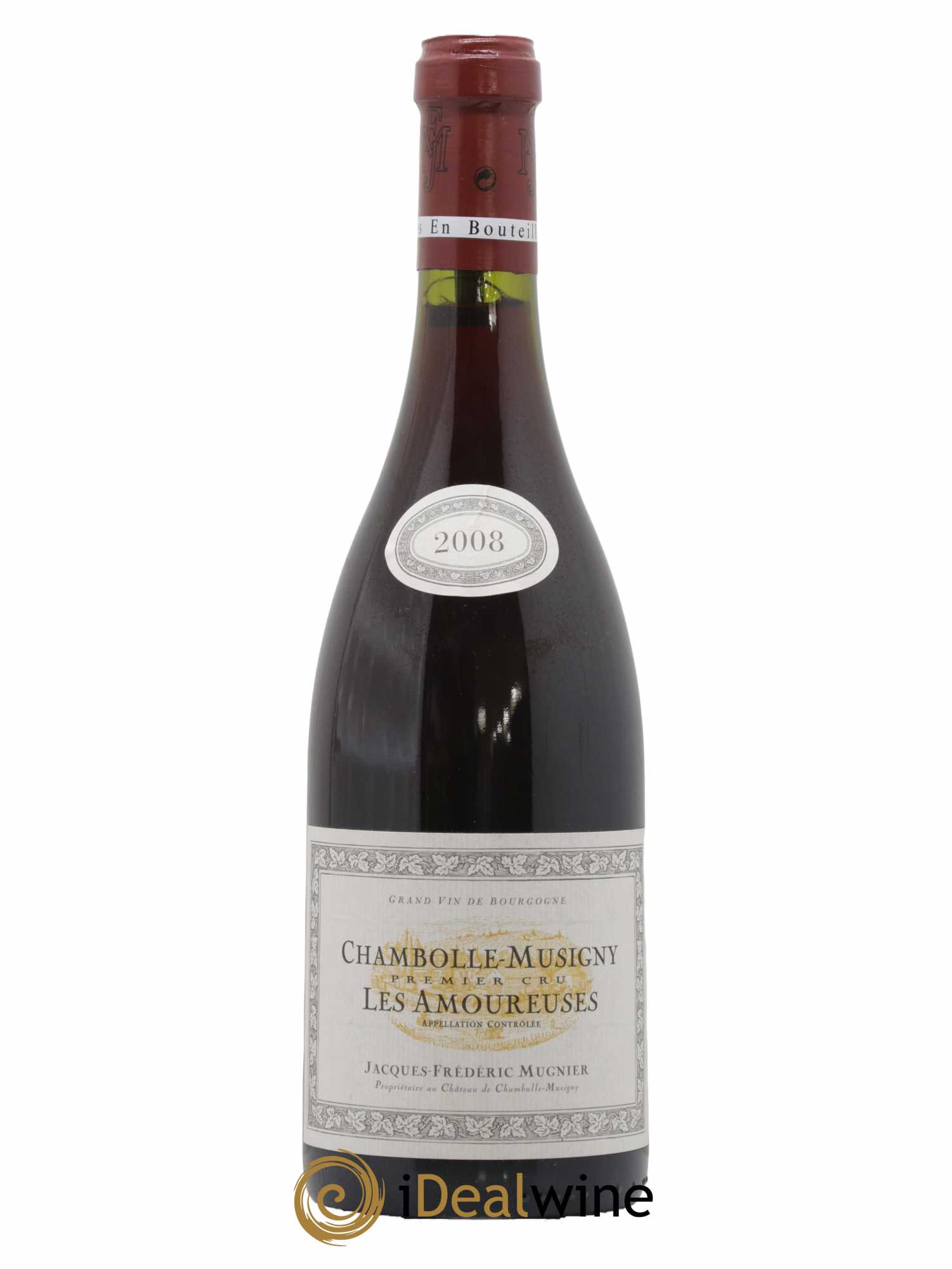 Chambolle-Musigny 1er Cru Les Amoureuses Jacques-Frédéric Mugnier  2008 - Lot de 1 Bouteille