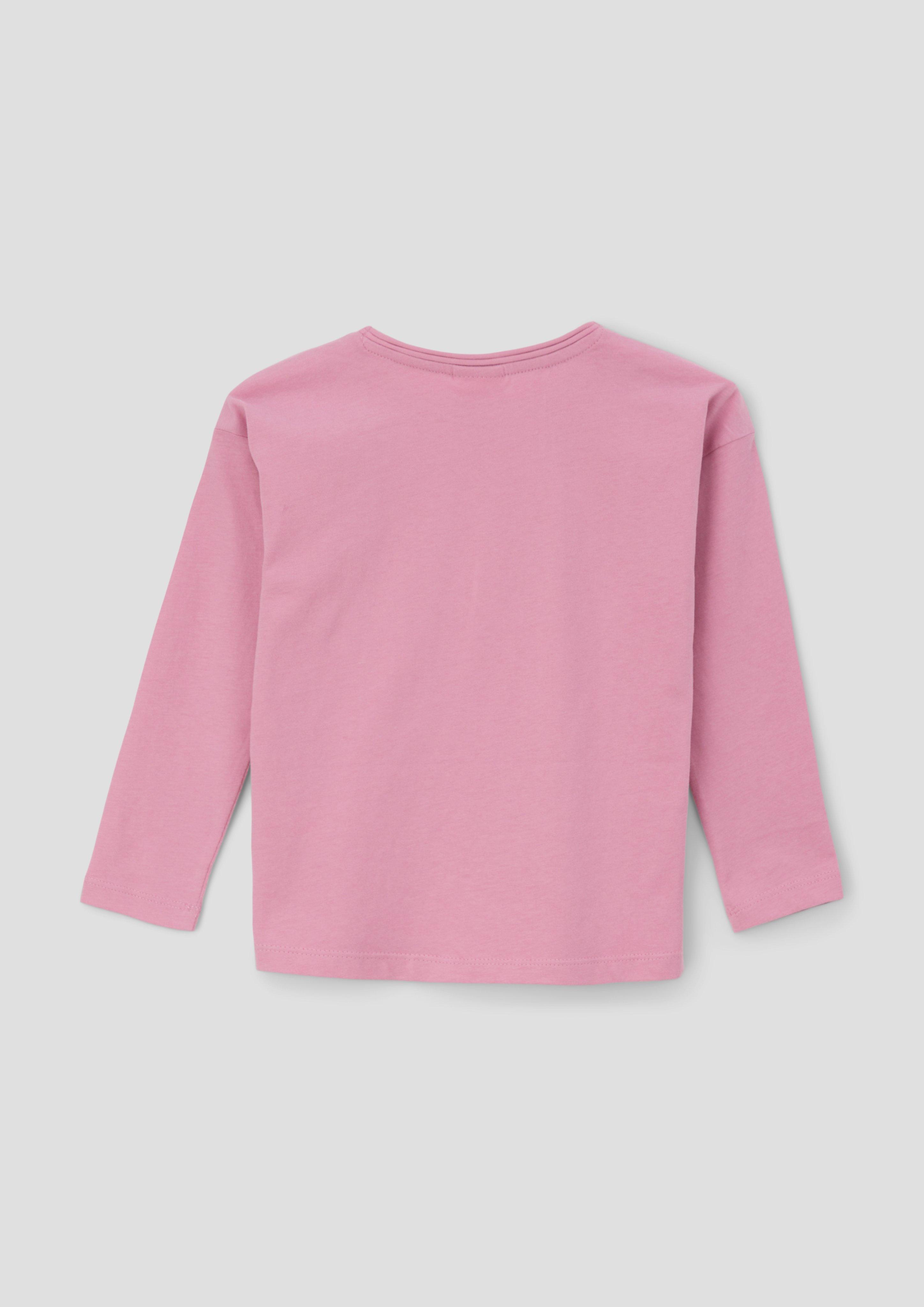 Longsleeve mit Frontprint  2133759-4350