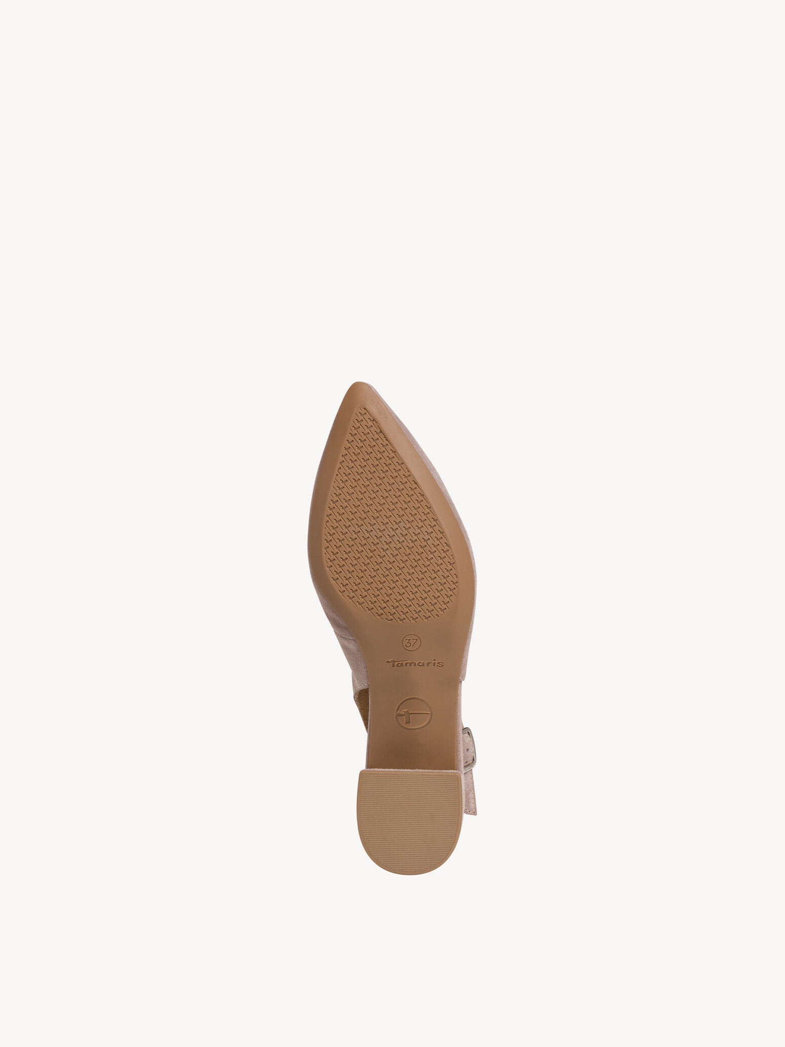 Escarpin en cuir - beige