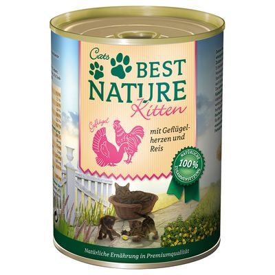 Sparpaket Best Nature Kitten 12 x 400 g