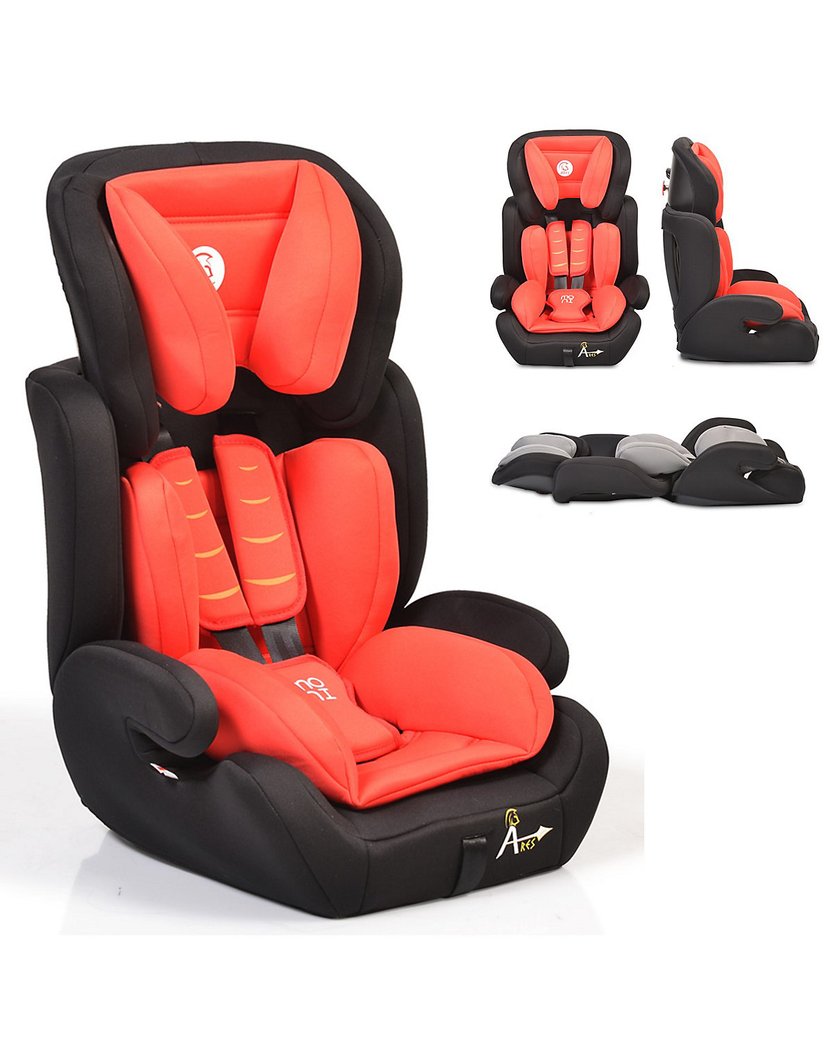 Kindersitz Ares Gruppe 1/2/3 (9-36 kg) 1 bis 12 Jahre Kindersitze