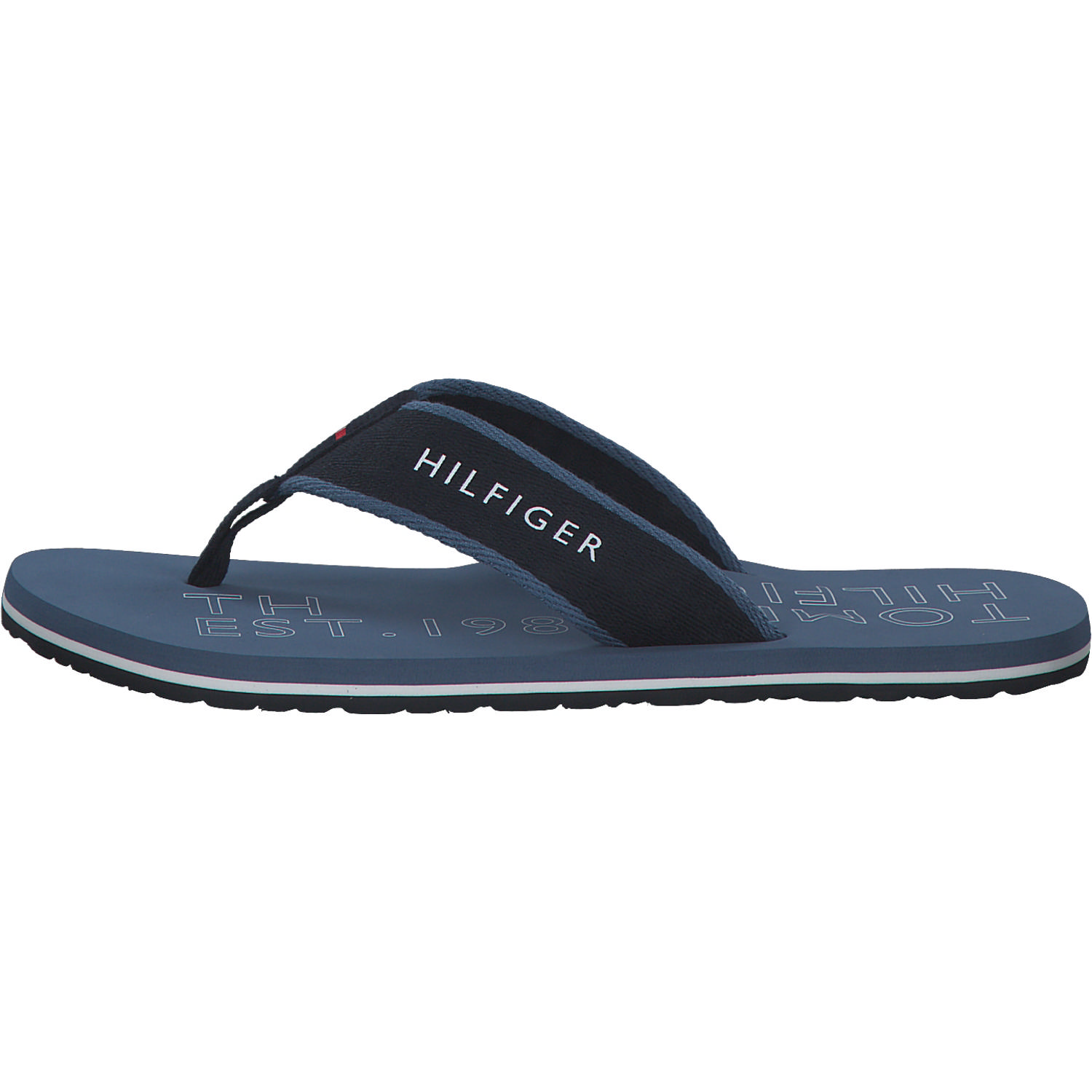 Tommy Hilfiger FM0FM04469, Zehentrenner, Herren, blue coast