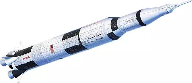 3D Puzzle Apollo Saturn V Rakete