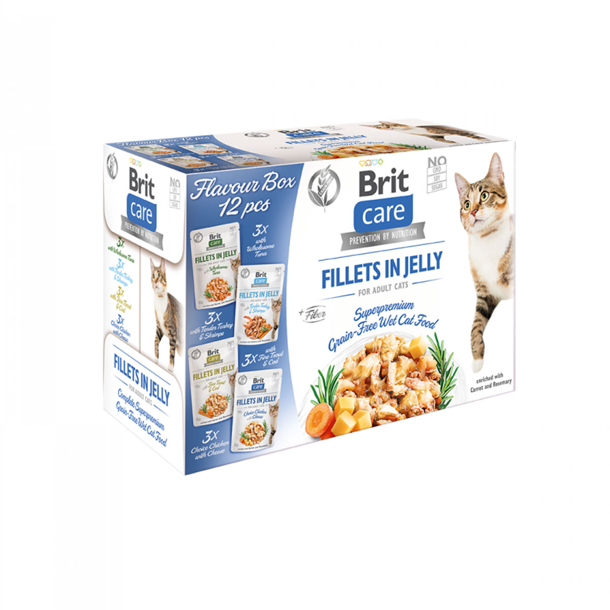 Brit Care Cat Flavour box-Fillet in Jelly kaufen