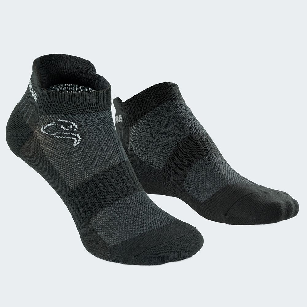 Black Snake Perfect Trail 2-Paar Grey Sneaker Laufsocken