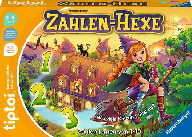tiptoi® Zahlen-Hexe - Lernspiel ab 3 Jahren