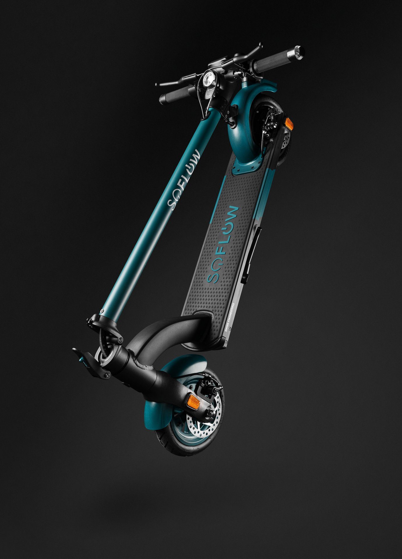 soflow E-Scooter SO4 Gen.3, 20 km/h, (mit Schutzblechen), bis zu 25 km Reichweite