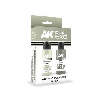 Dual Exo Set 18 - 18A Starship Grey & 18B NCC Grey