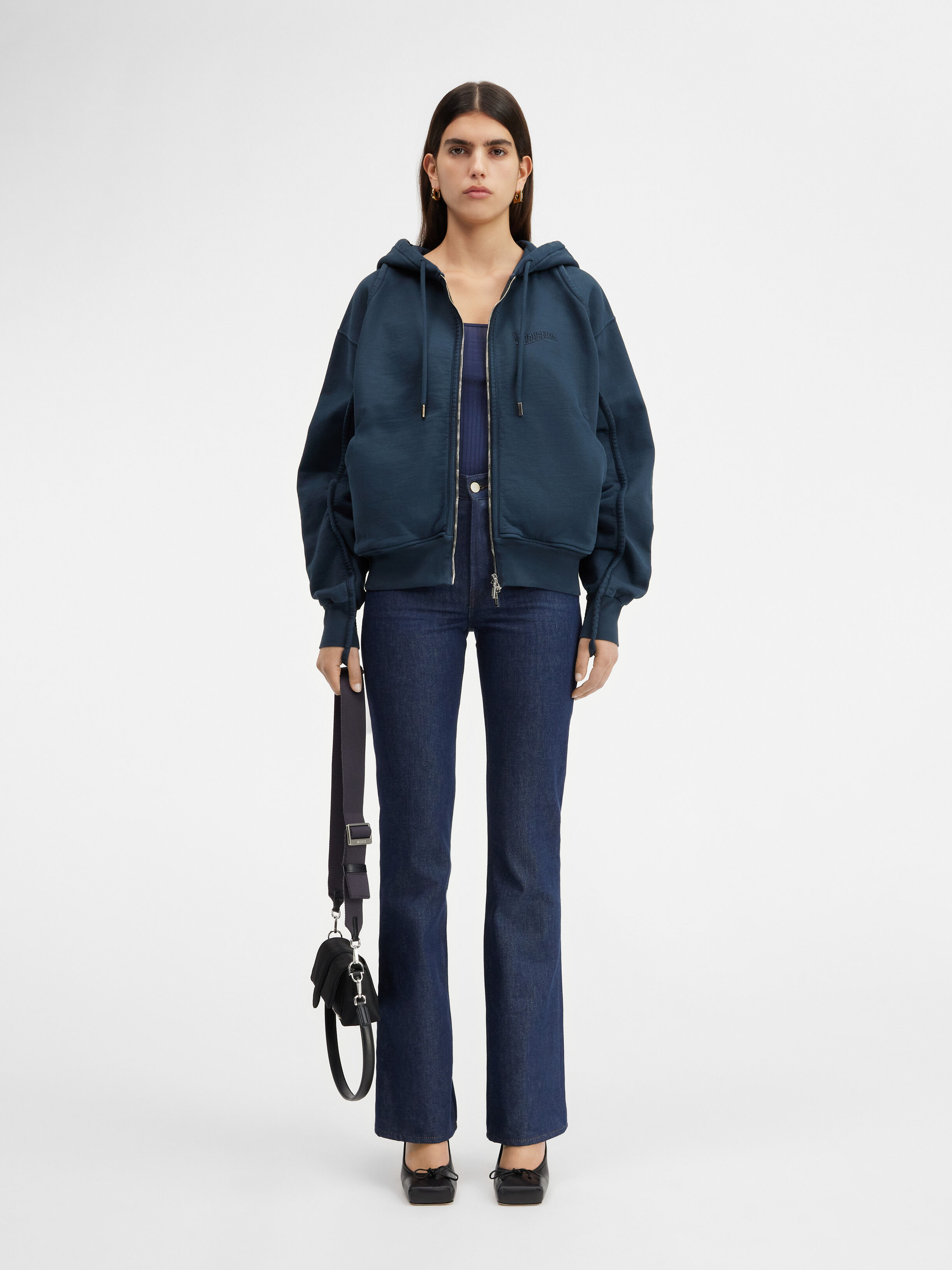Le sweater Camargue zippé