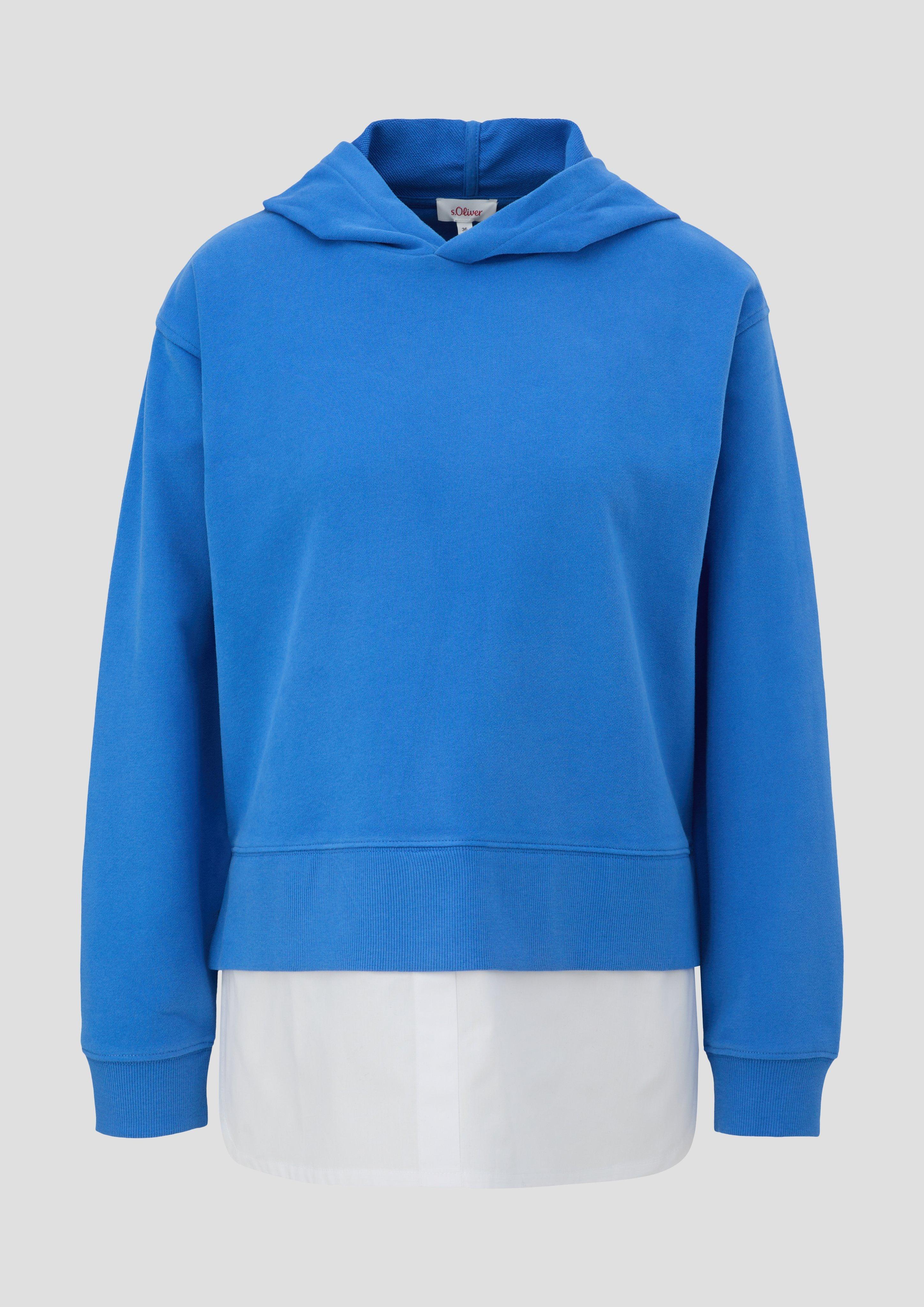 Sweatshirt mit Layering-Detail  2152047-5531