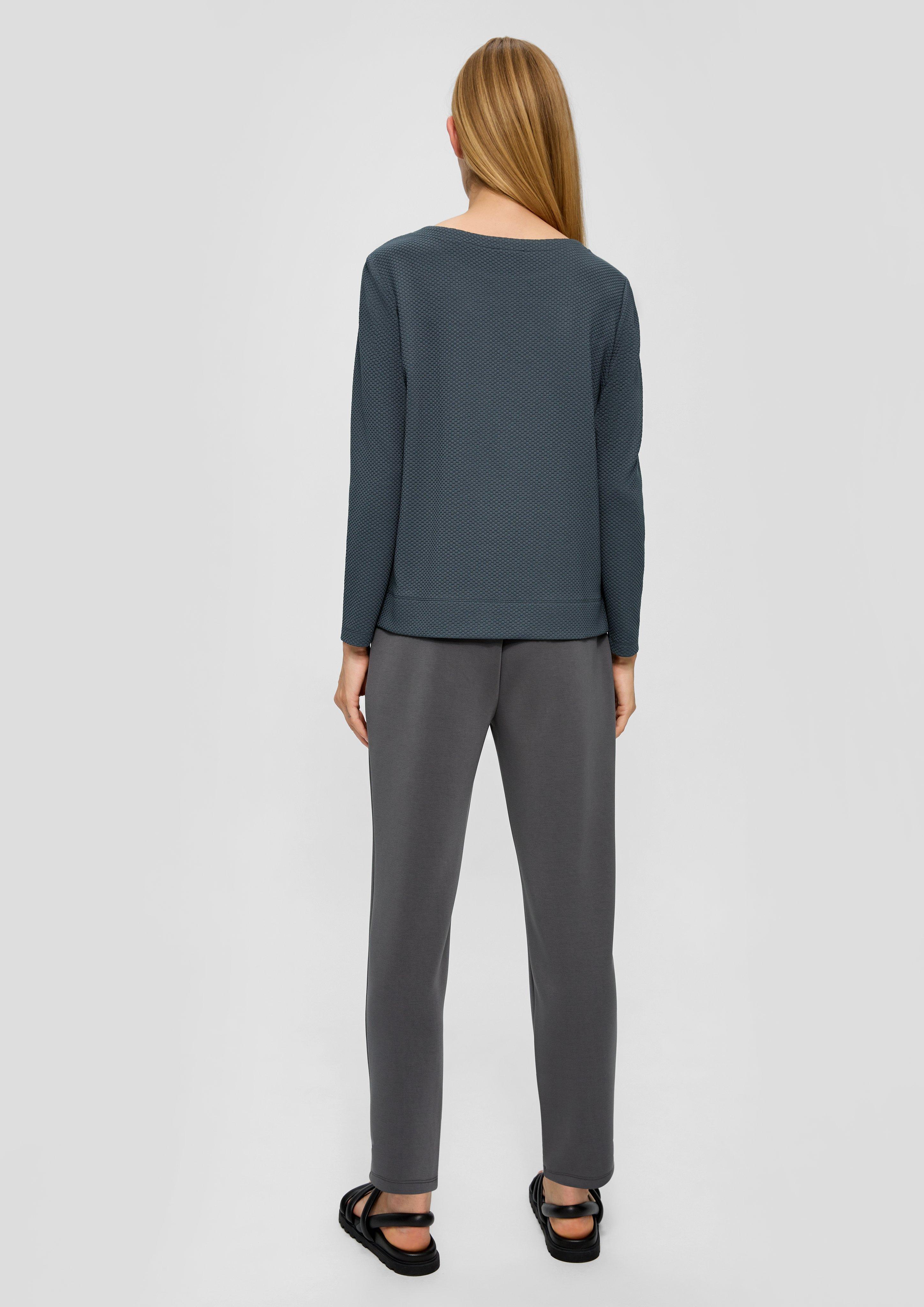 Jacquard-Pullover aus Viskosemix  2135967-7909