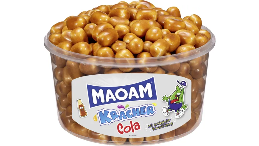 Maoam Suessware Kaubonbon-Dragees Cola Kracher 1200 g