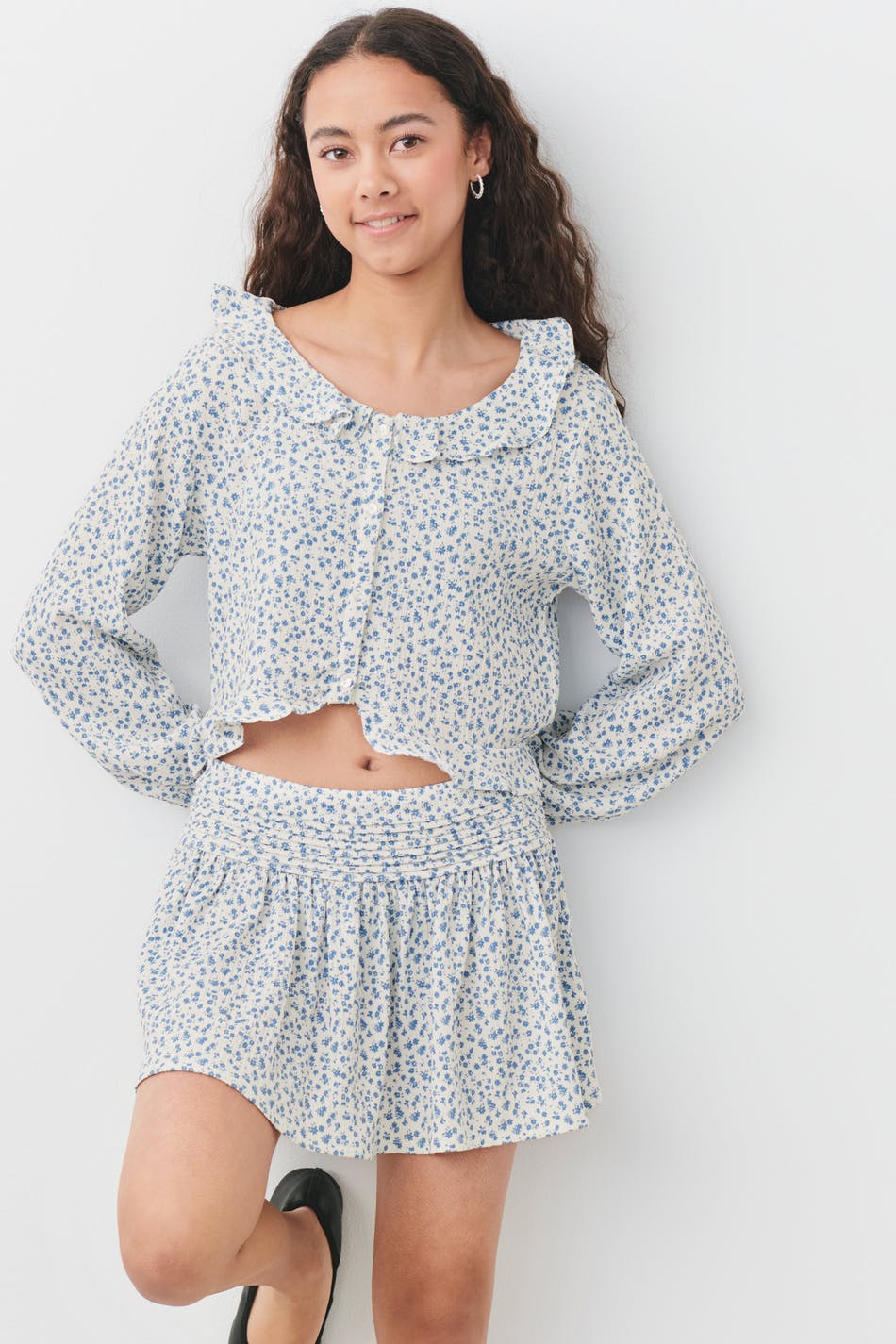 Y low waist skirt