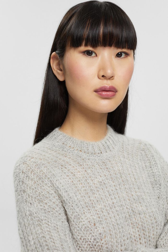 Mit Alpaka: Strickpullover