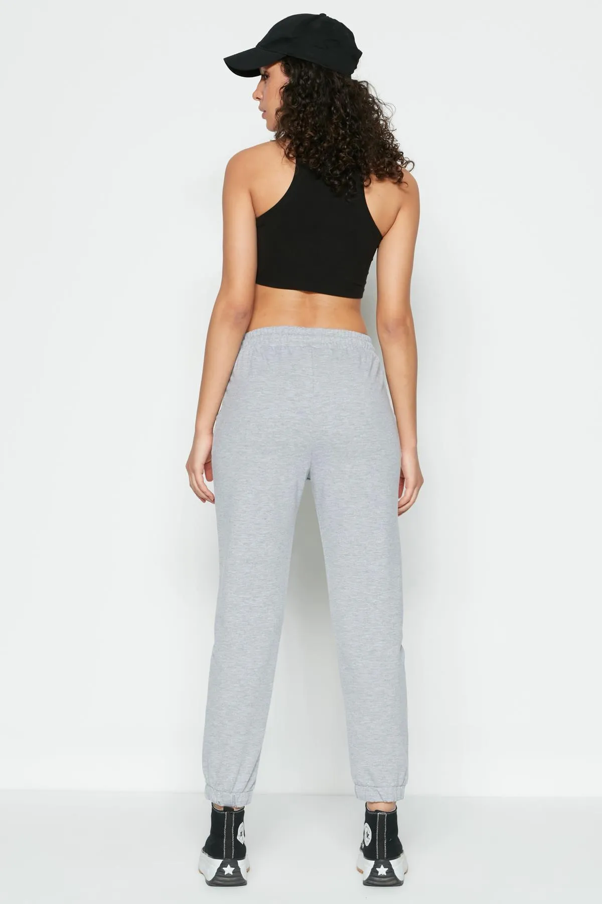 C&City  Basic Jogger-Jogginghose 734 Grau