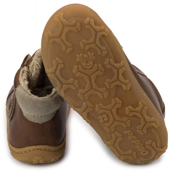 Ricosta Pepino ~ (W) Georgie Lederstiefel Warm ~ Cognac