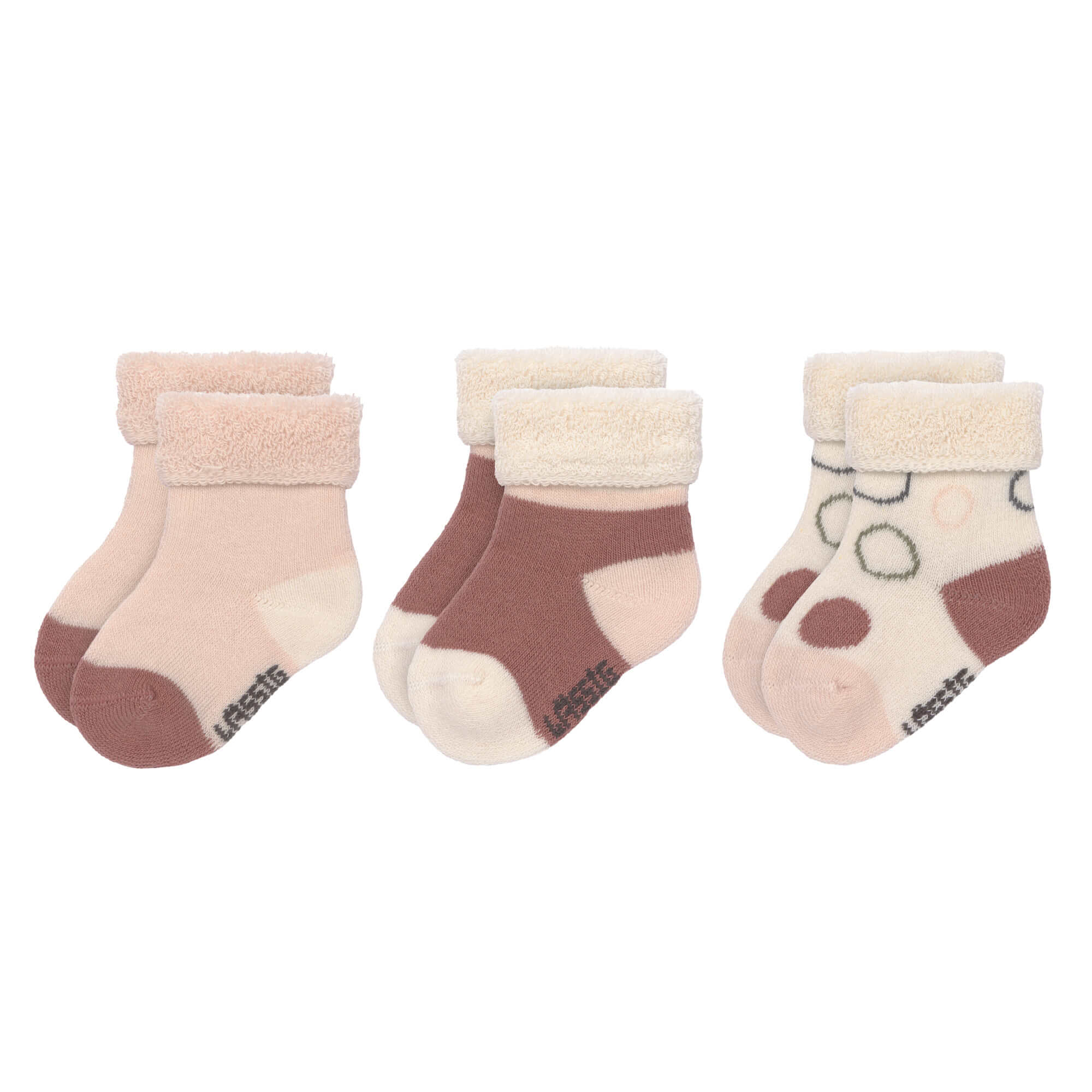 Babysocken (3er-Set), Offwhite