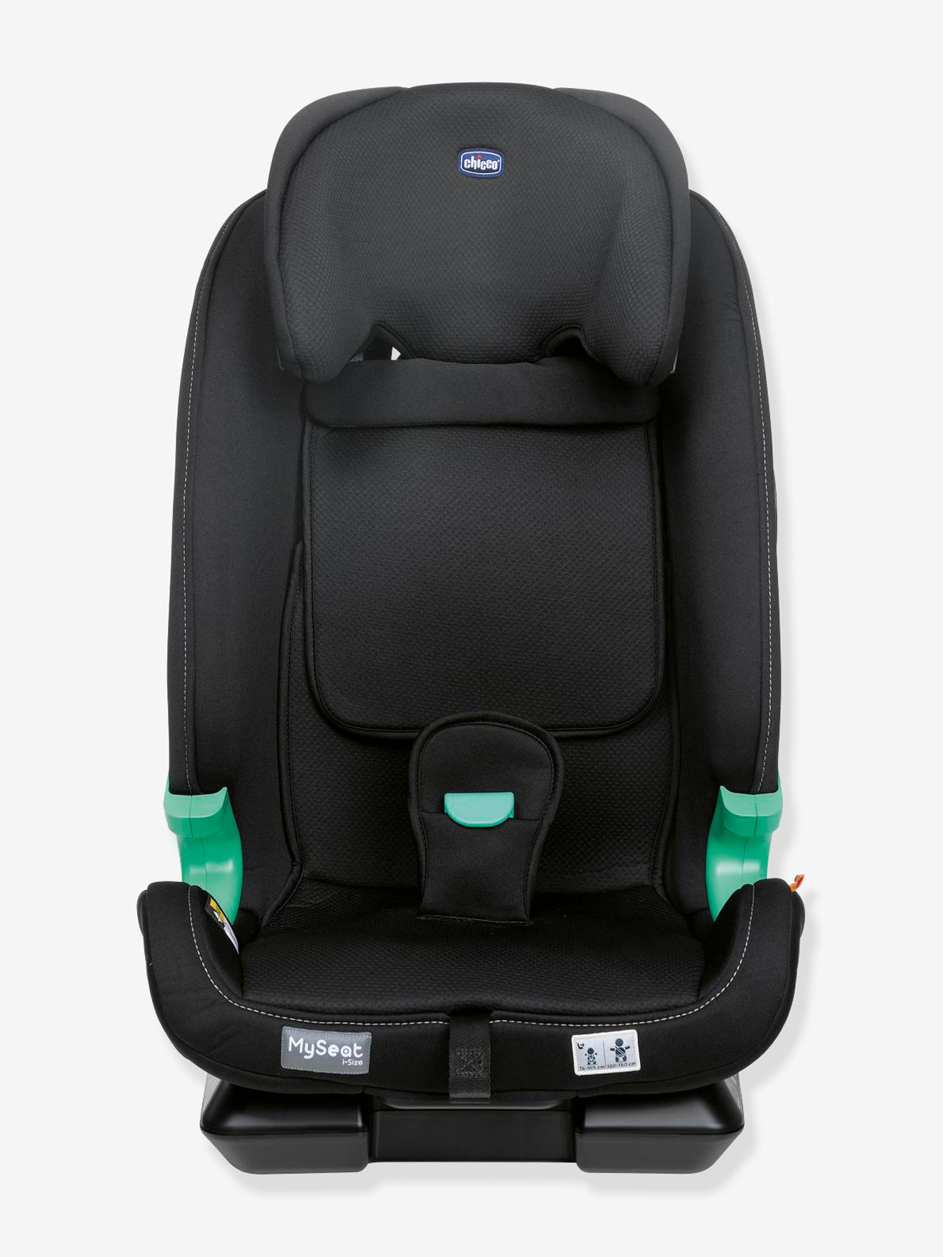 Chicco Kindersitz MYSEAT I-SIZE Gr. 1/2/3 CHICCO, 76-150 cm - schwarz