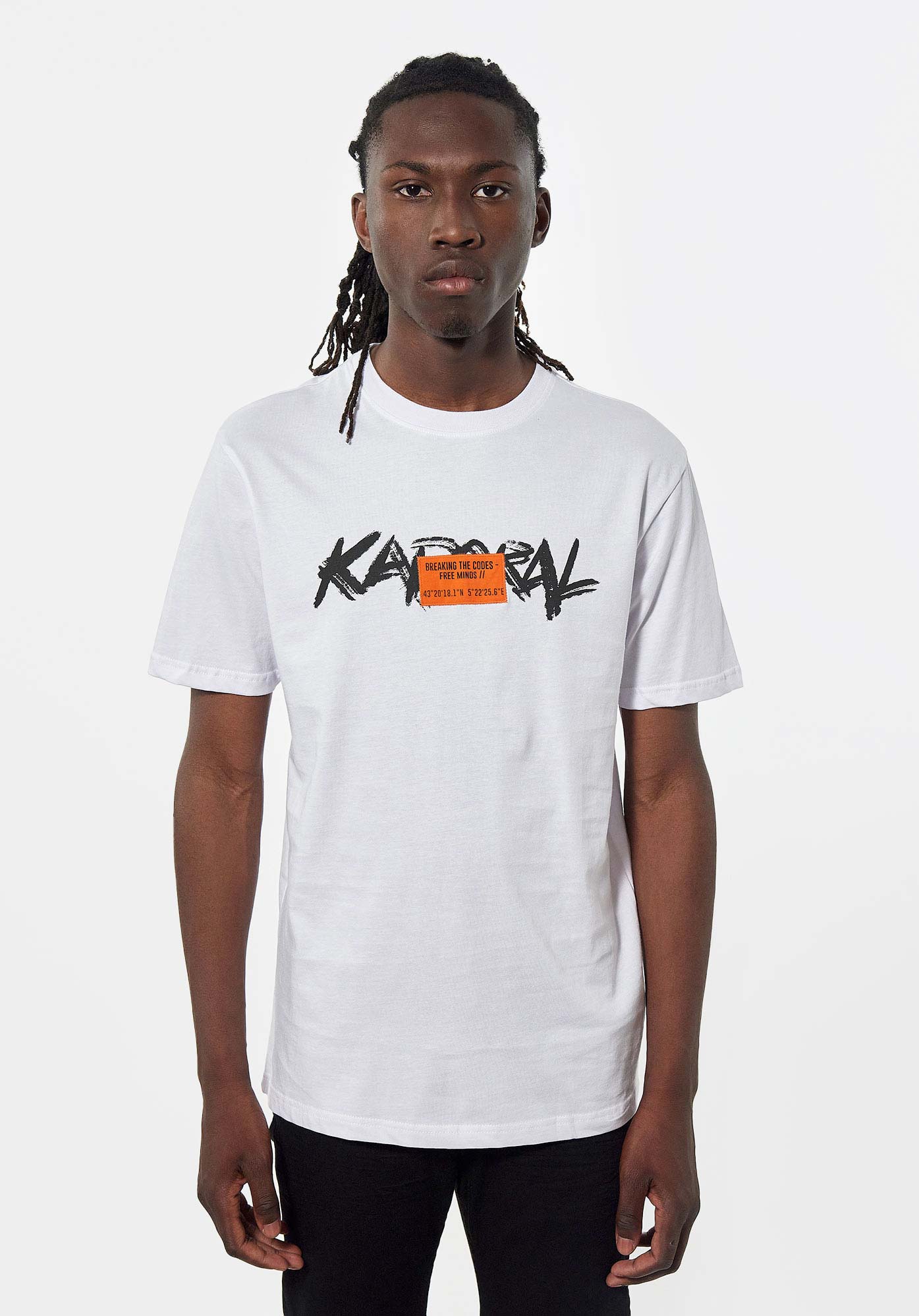 PARY   T-shirt blanc Homme en 100% coton bio