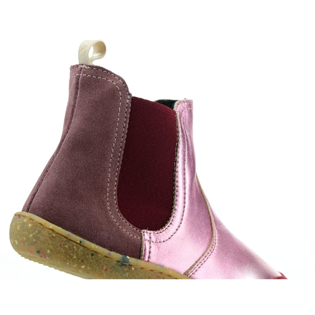 Groundies Charlie Pink Metallic Barfußschuhe
