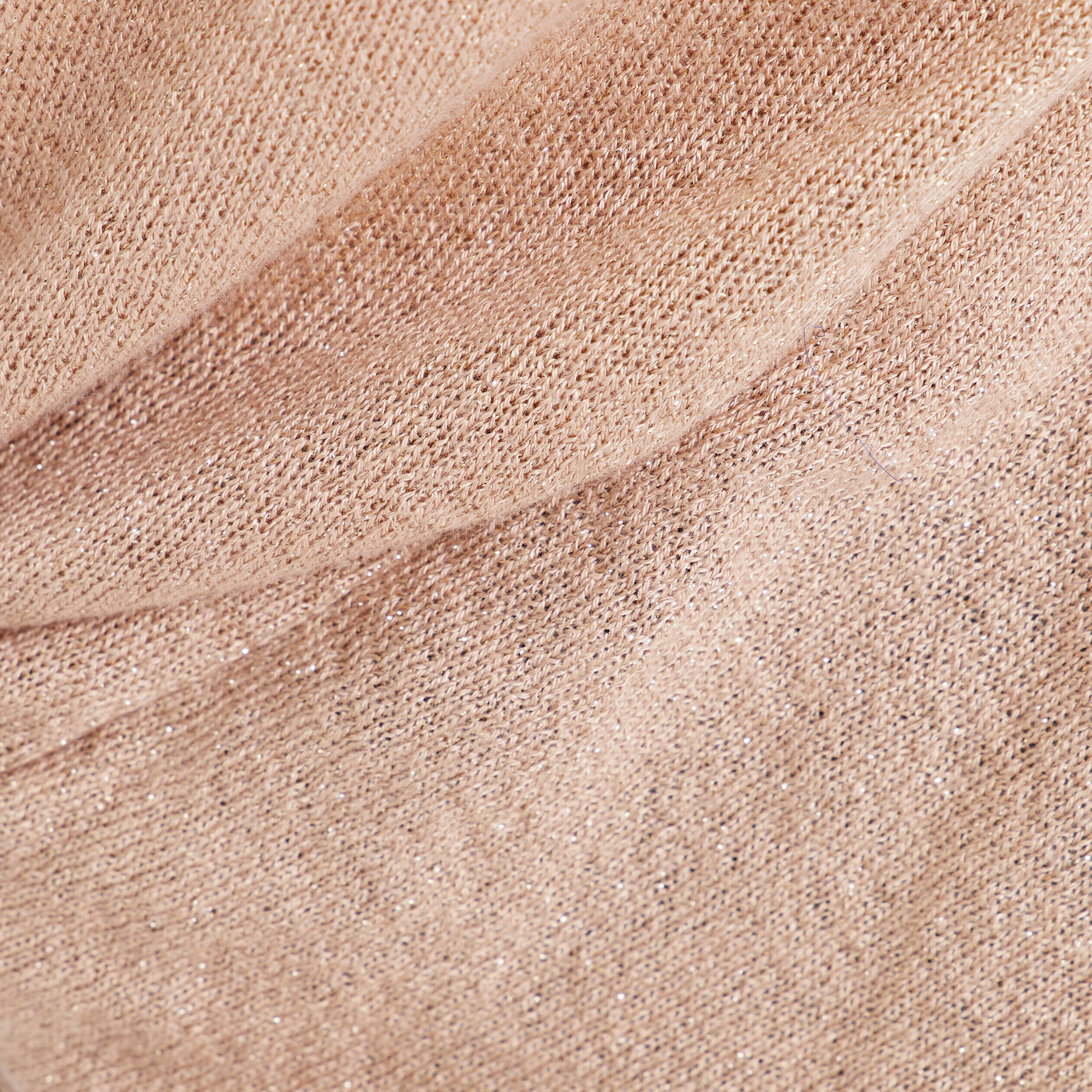 Pull col en V dos ouvert sable femme | Cache Cache
