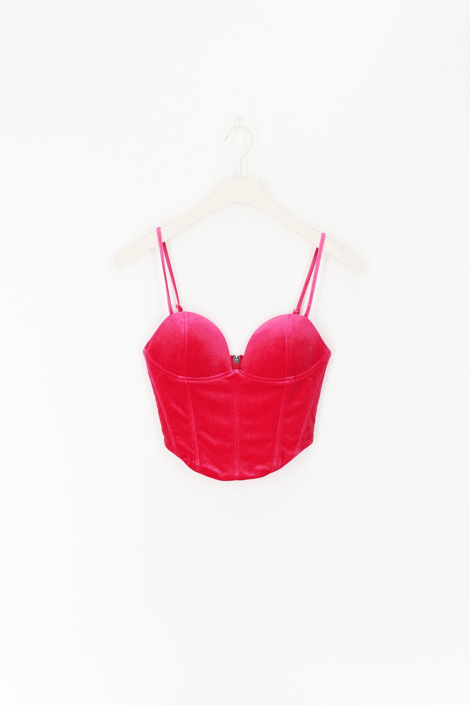 Maddy velvet bustier