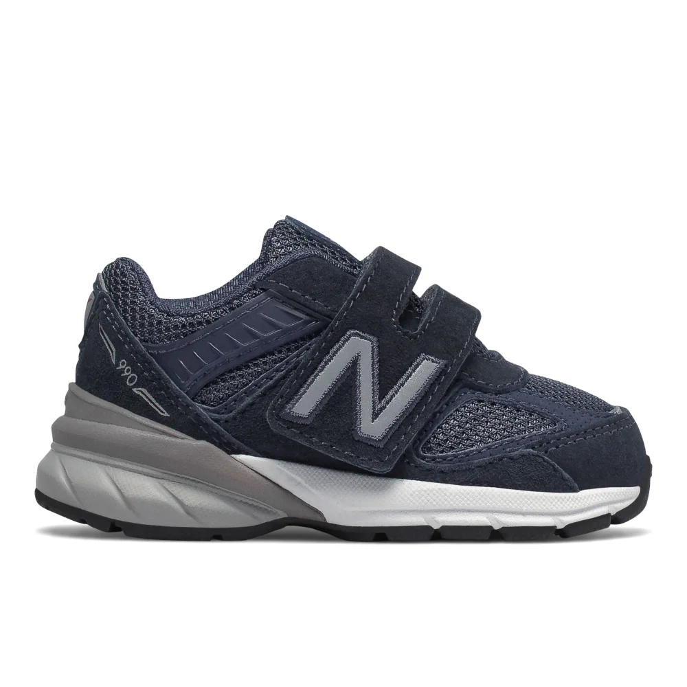 New Balance InfantBoys 990v5 Hook and Loop IV990NV5 / blau