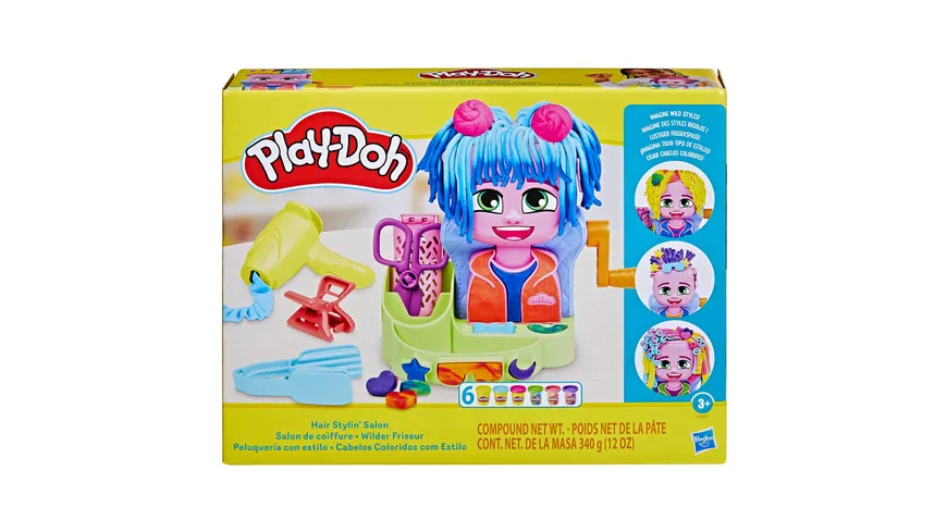 Hasbro - Play-Doh - Wilder Friseur