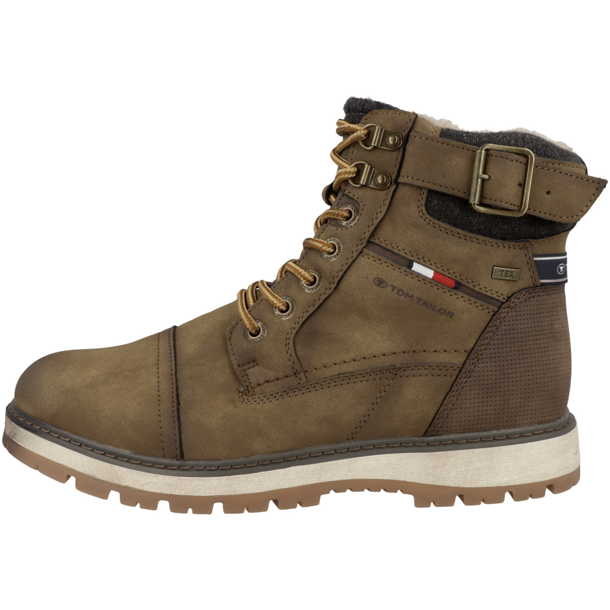 Tom Tailor 4282102 Schnürboots braun