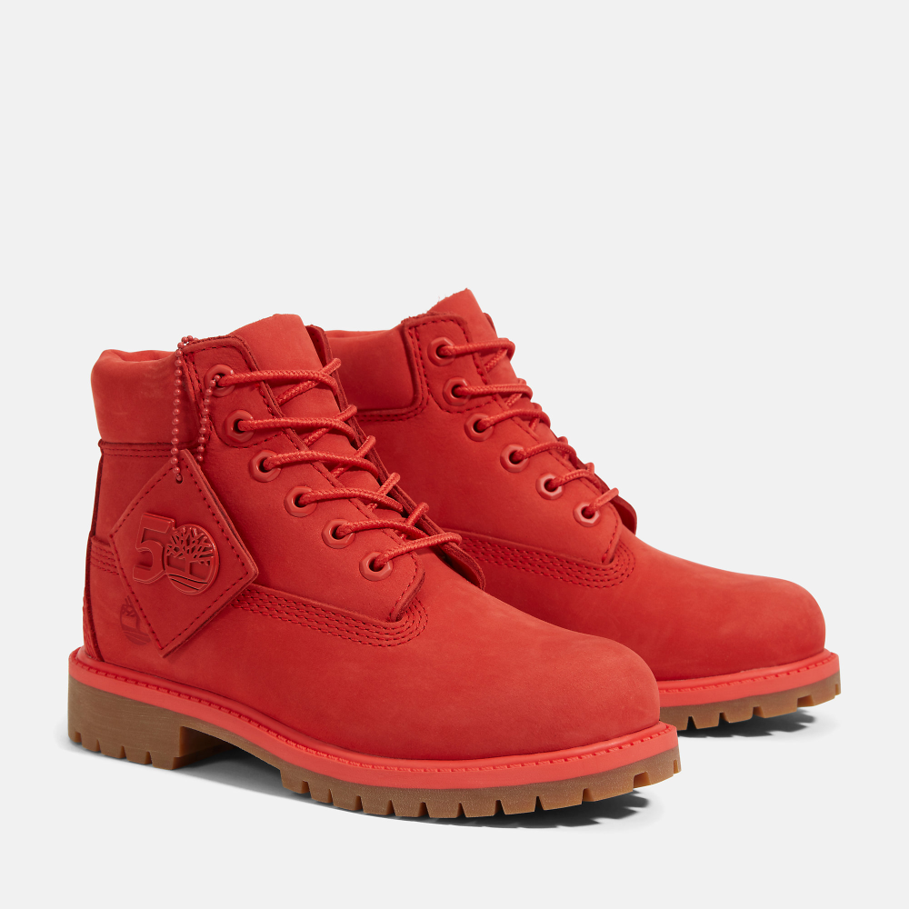 Timberland 50th Edition Premium 6 inch boot TB0A64MNDV81 / rot