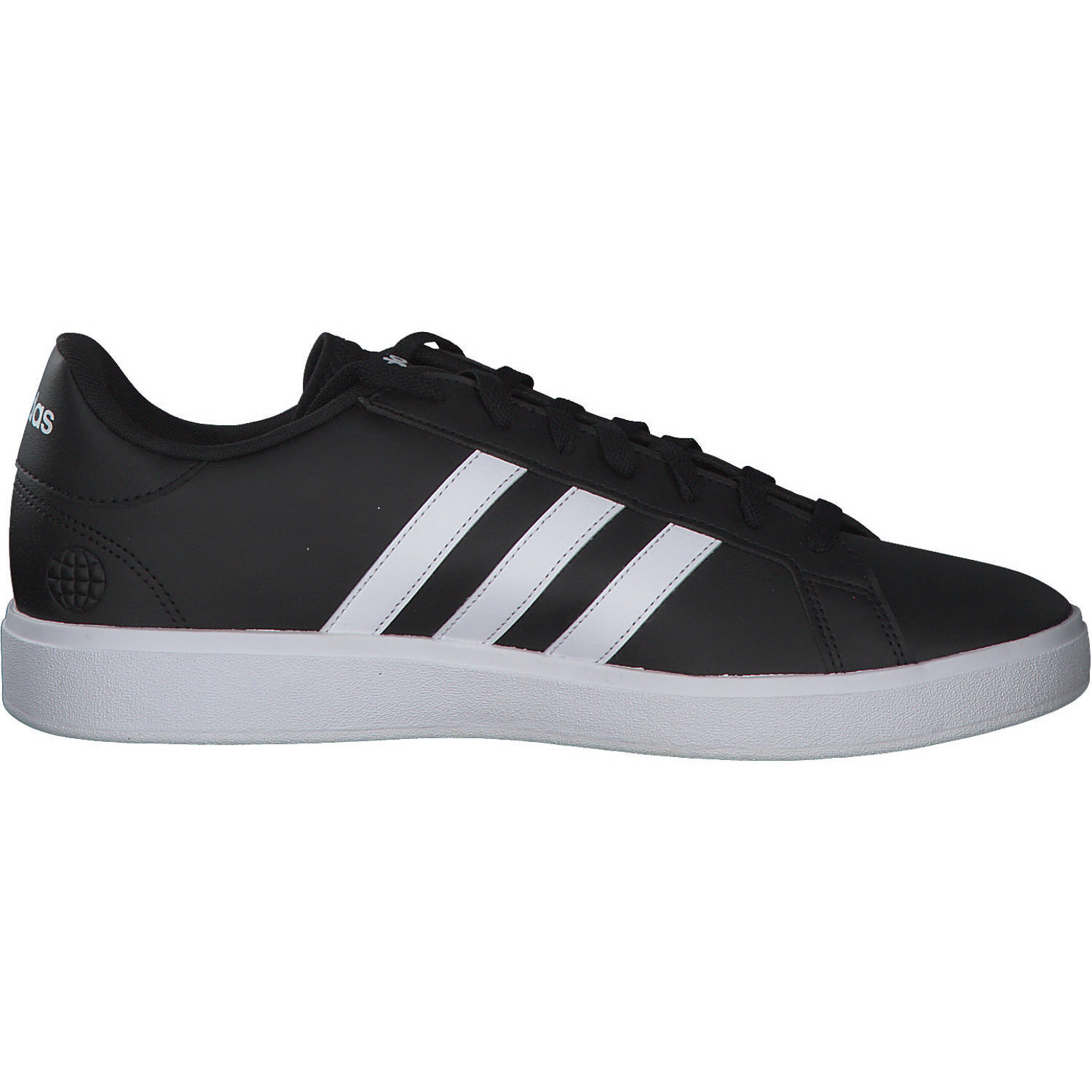 Adidas Core Grand Court Base 2 M, Sneakers Low, Herren, black