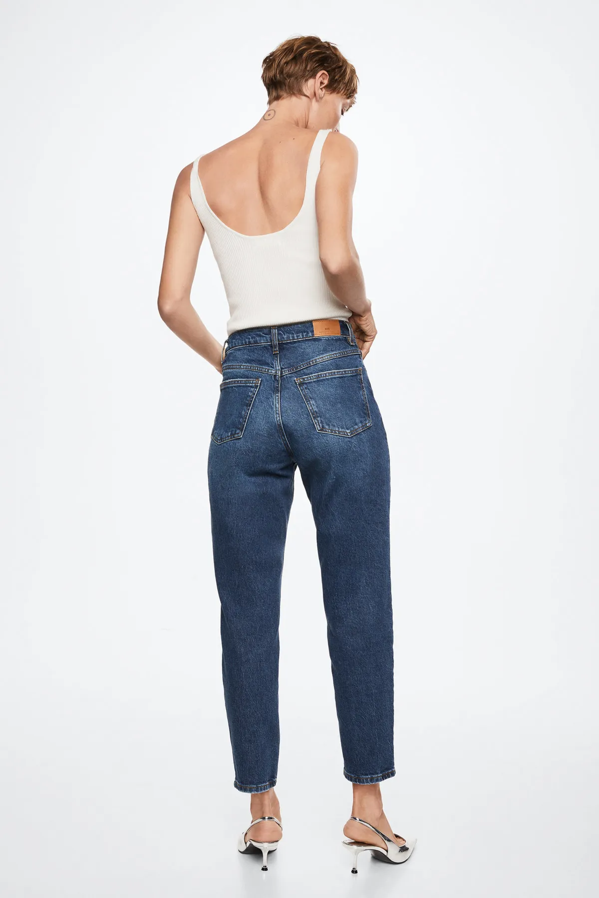MANGO  Blaue Damenjeans 27020663