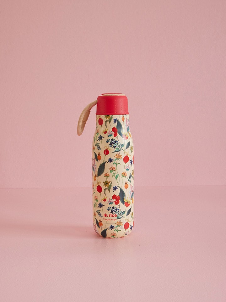 Rice Isolierflasche in Creme/ Rot - 500 ml günstig kaufen onesize
