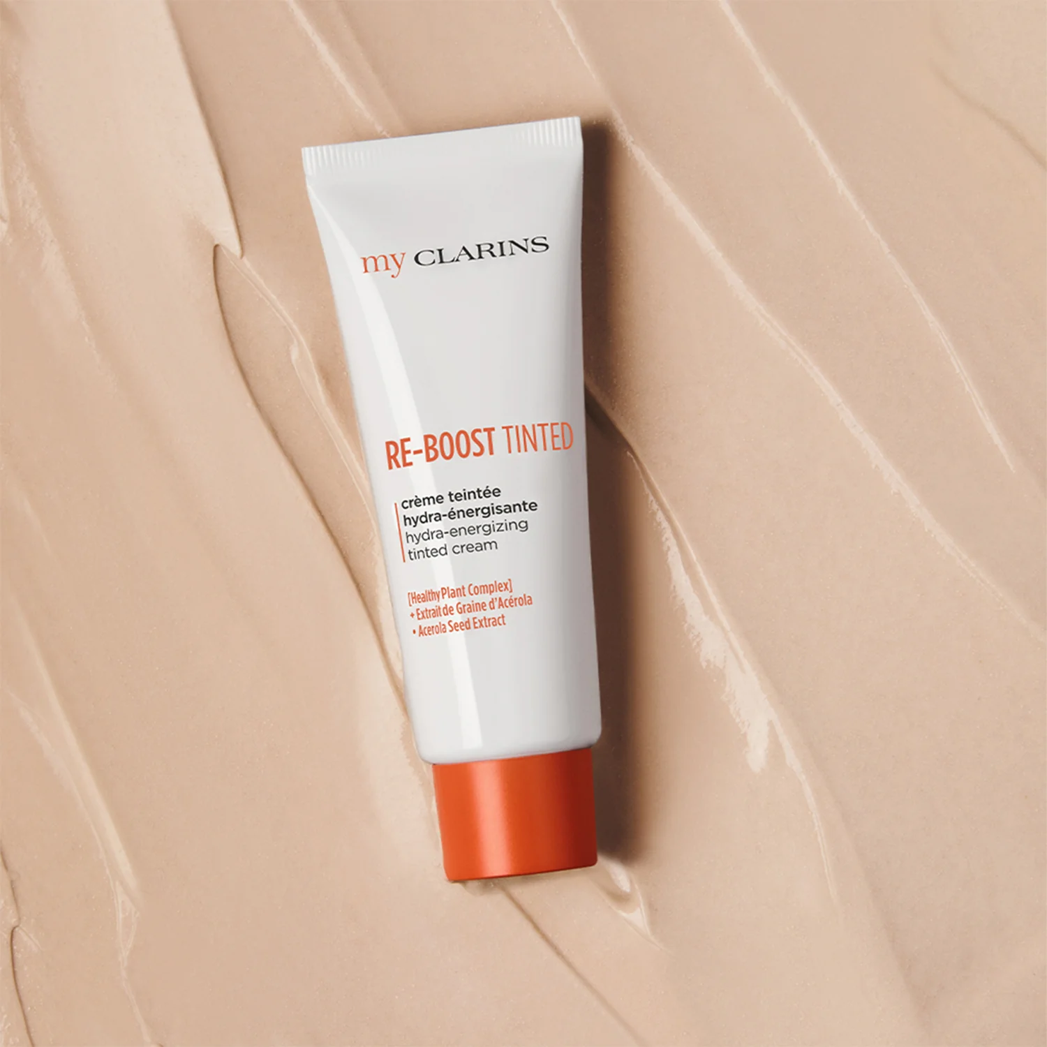 MY CLARINS RE-BOOST TINTED Crème Teintée Hydra-Énergisante - Crema viso colorata idratante, Crema viso colorata illuminante