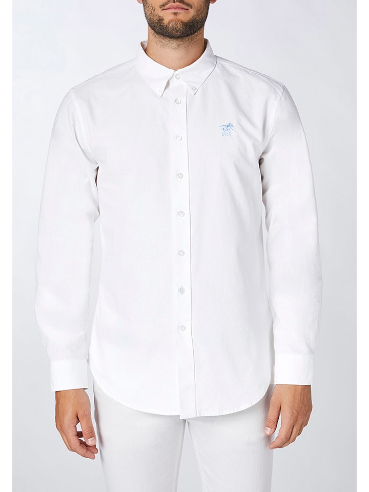 Polo Sylt Hemd - Regular fit - in Weiß günstig kaufen