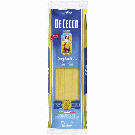 De Cecco Spaghetti No 12 500G
