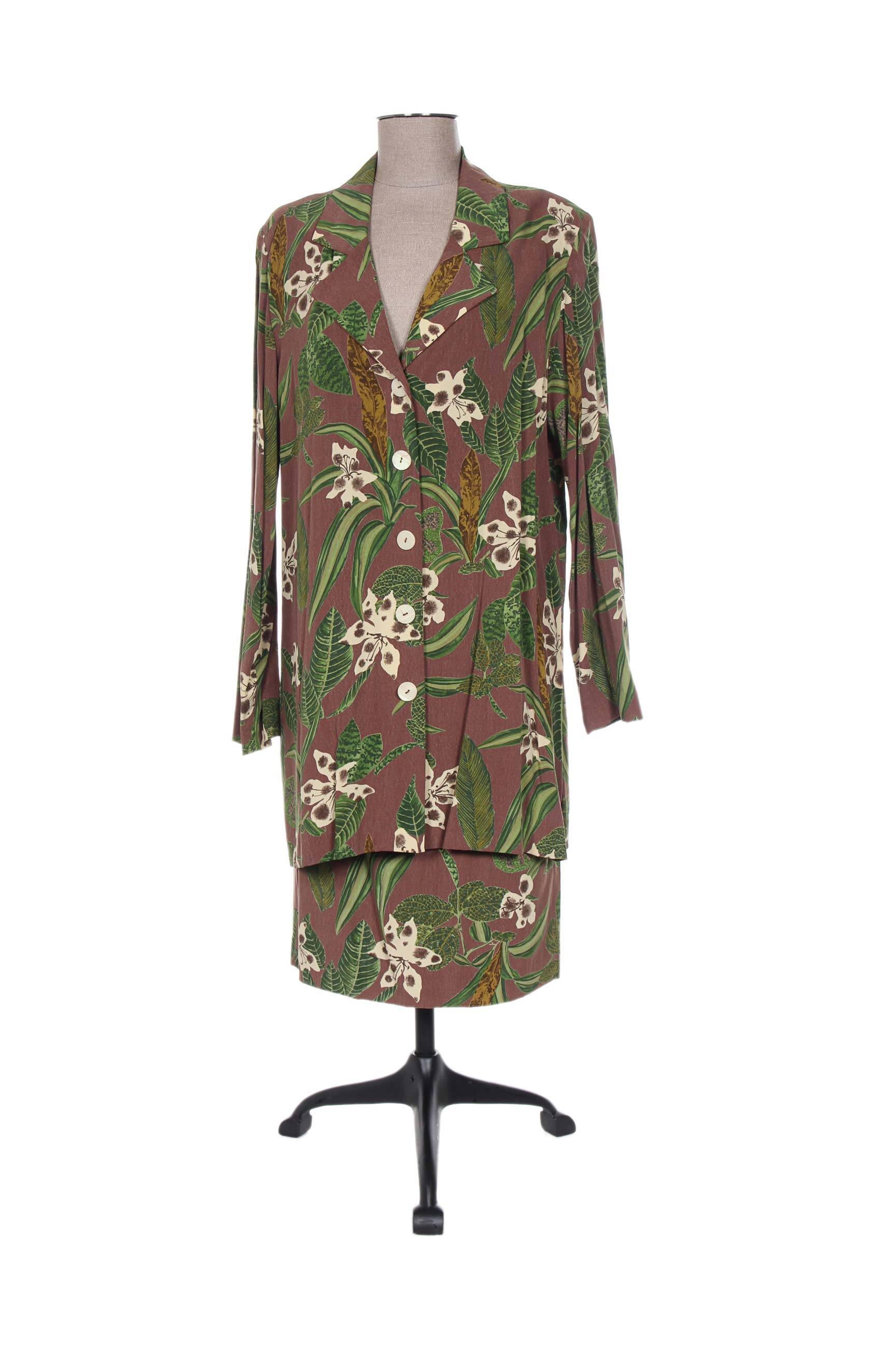 Weinberg Jupe Veste Femme couleur marron