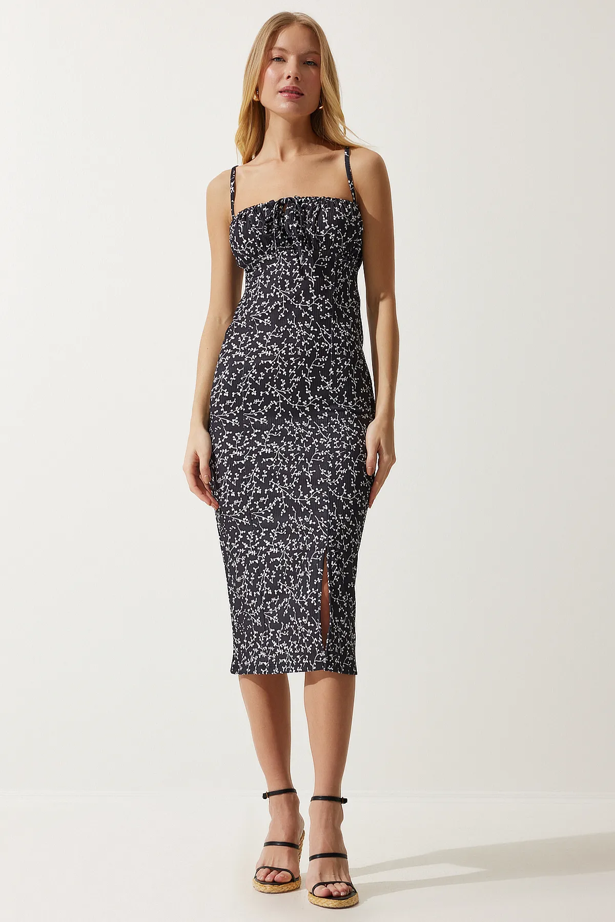 Happiness İstanbul  Kleid - Schwarz - Bodycon