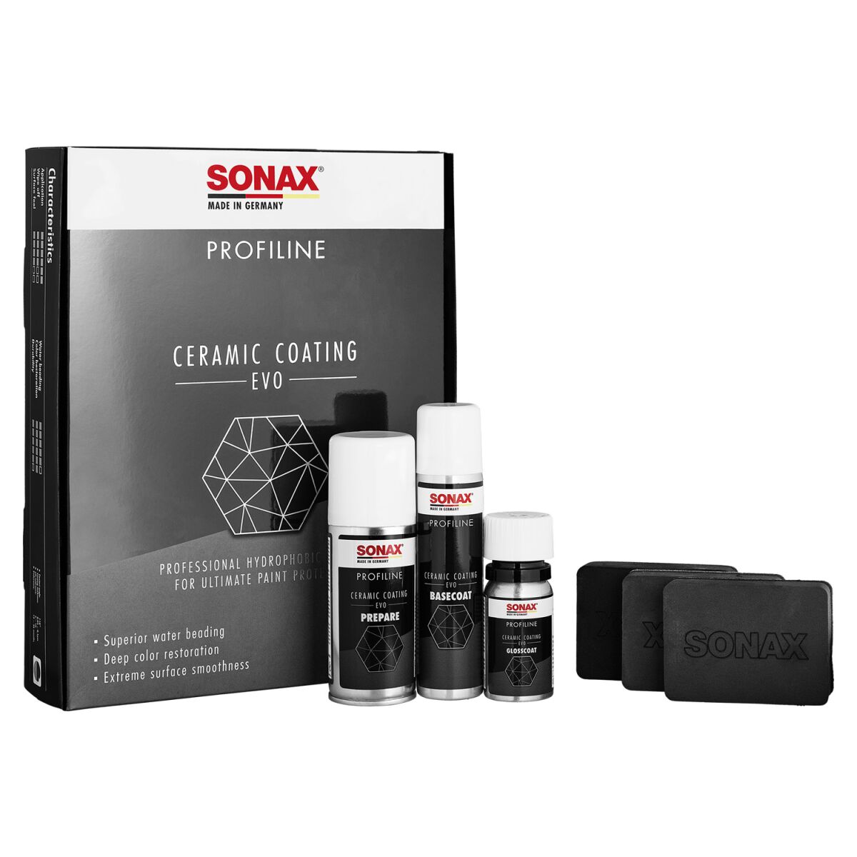 SONAX PROFILINE CeramicCoating CC Evo Keramikversiegelungsset