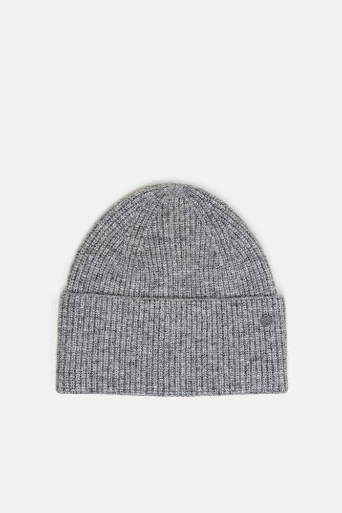 Rippstrick-Beanie