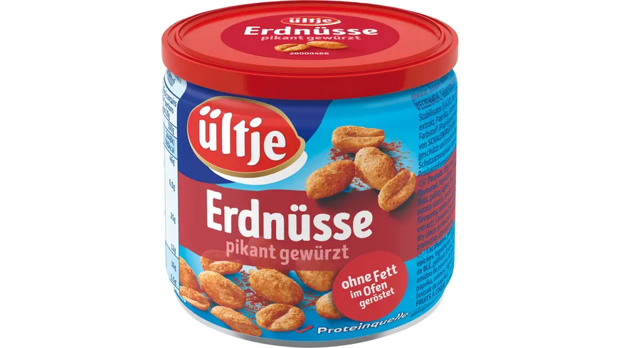 ültje Erdnüsse pikant ohne Fett geröstet 180 g