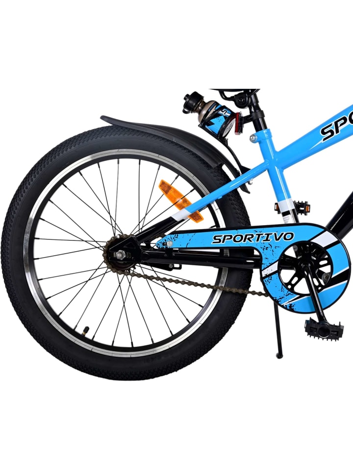 Volare Kinderfahrrad Sportivo Fahrrad für Jungen 20 Zoll Kinderrad in Blau 6 Jahre günstig kaufen onesize
