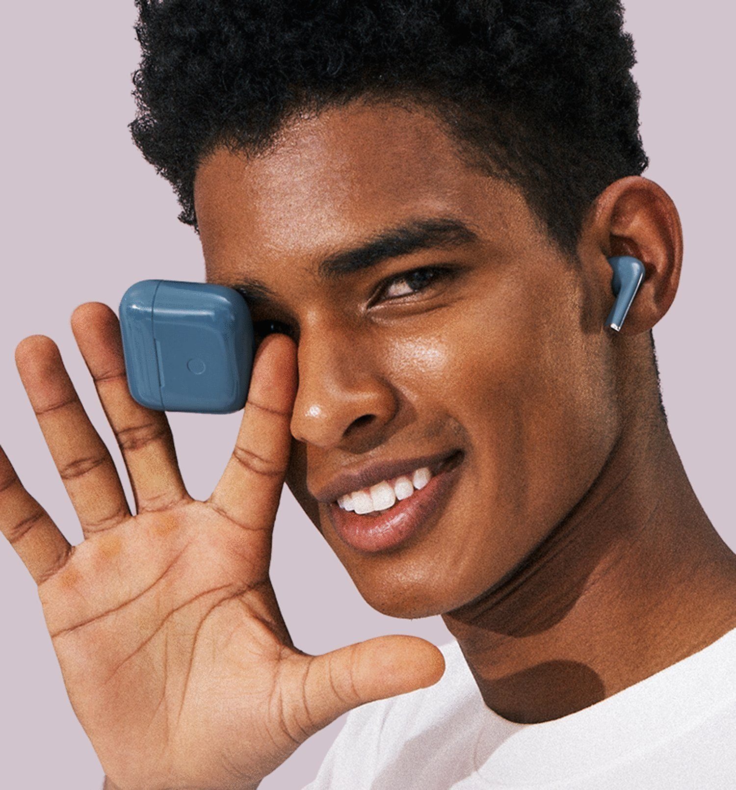 Mutoy Bluetooth Kopfhörer, Kopfhörer Kabellos Bluetooth 5.0 Noise Cancelling In-Ear-Kopfhörer (True Wireless, Touch Control, IP6 Wasserdichte, 30 Stunden Spielzeit)
